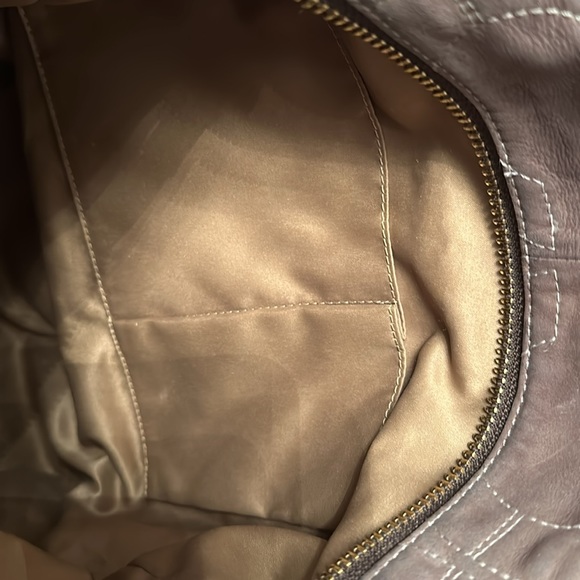 Coach Suede and snakeskin hobo - Picture 13 of 15